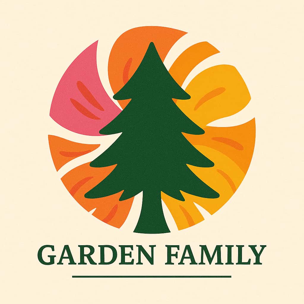 Logo si text Garden Family